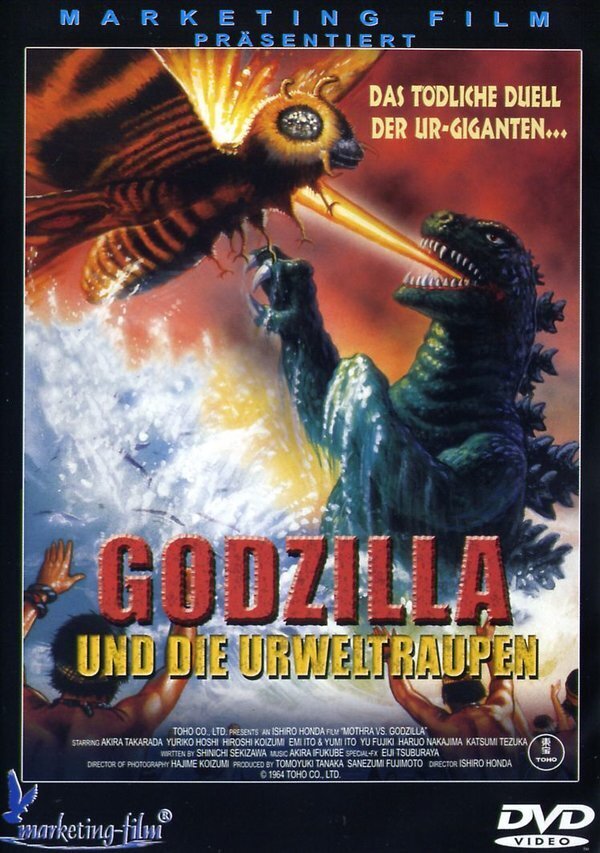 Godzilla - Godzilla und die Urweltraupen (1964)