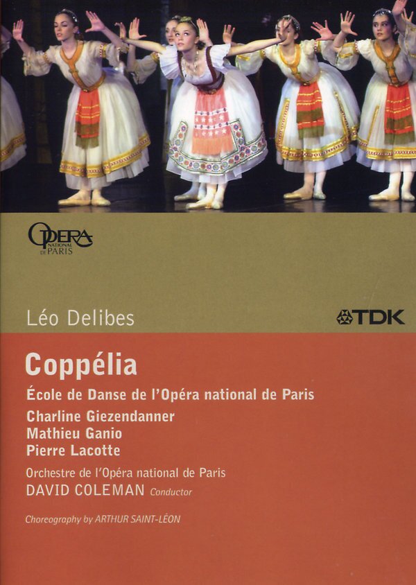 Orchestra of the Opera National de Paris, David Coleman & Arthur Saint-Lèon - Delibes - Coppélia TDK