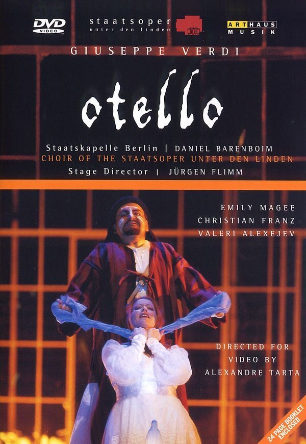 Deutsche Staatsoper Berlin, Staatskapelle Berlin, Daniel Barenboim & Christian Franz - Verdi - Otello Arthaus Musik
