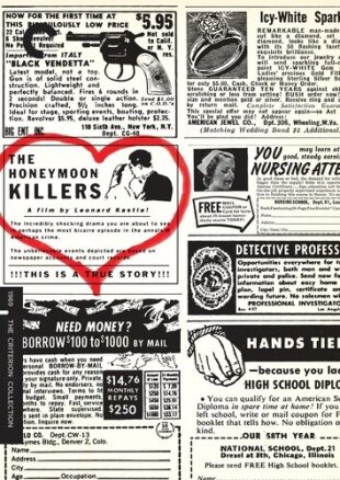 The Honeymoon Killers (1970) s/w, Criterion Collection