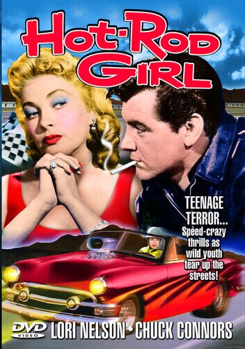 Hot rod girl n/b
