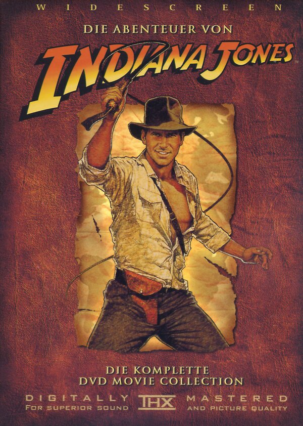 Indiana Jones Collection 4 DVDs