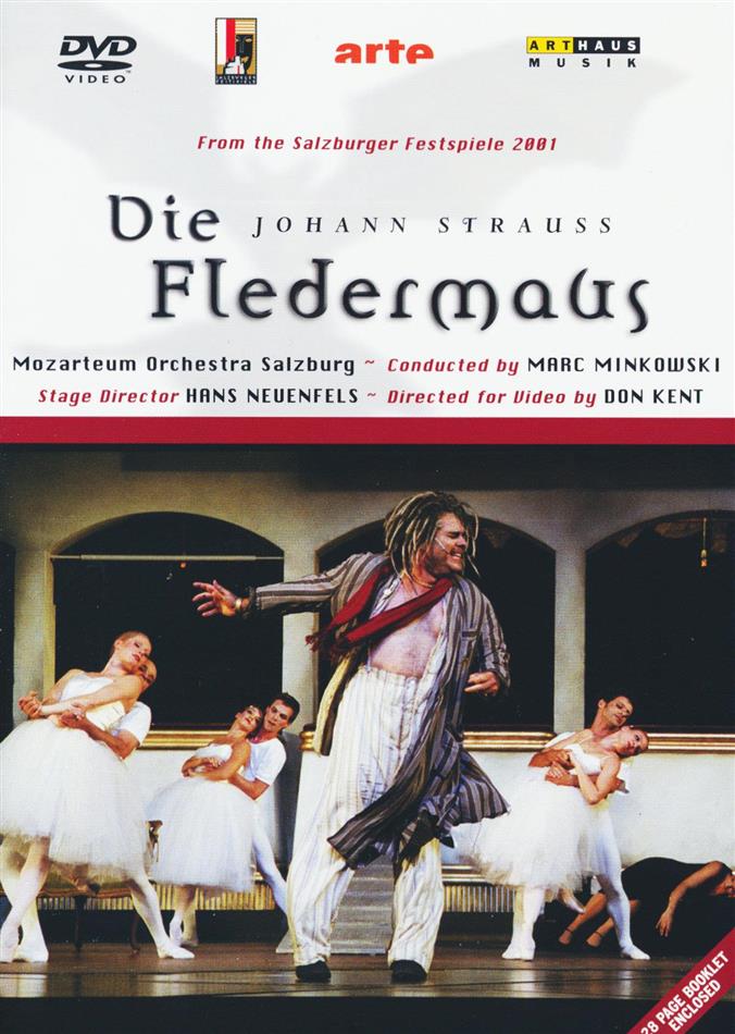 Mozarteum Orchester Salzburg, Marc Minkowski & Mireille Delunsch - Strauss - Die Fledermaus Salzburger Festspiele, Arthaus Musik