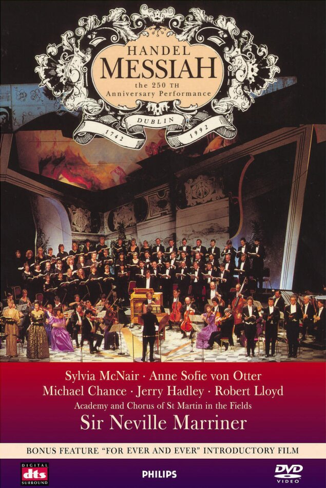 Academy of St Martin in the Fields, Sir Neville Marriner & Sylvia McNair - Händel - Messiah - 250th Anniversary Performance