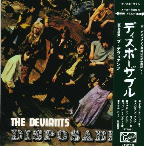 The Deviants - Disposable - Papersleeve Japan Edition
