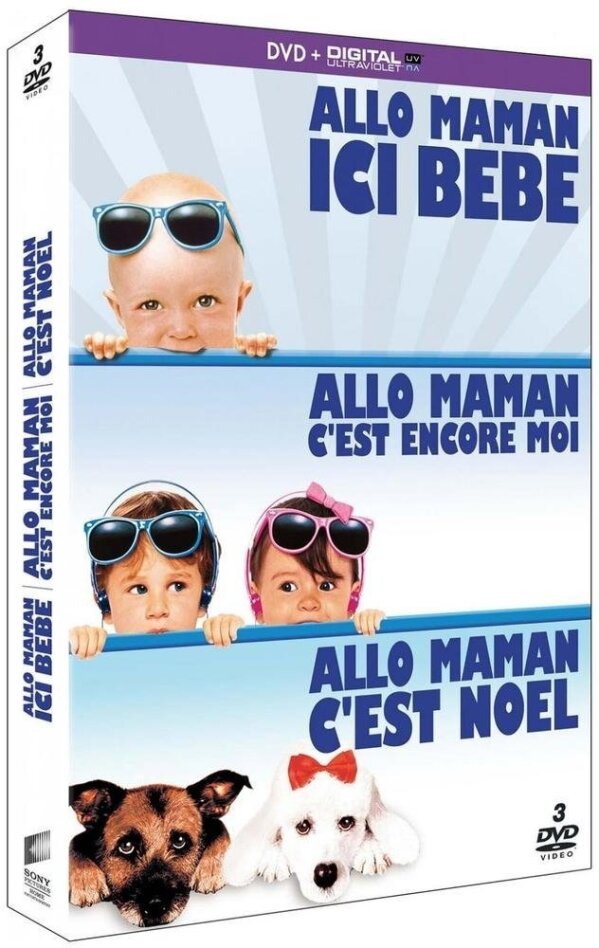 Allo maman - La Trilogie Cofanetto, 3 DVD