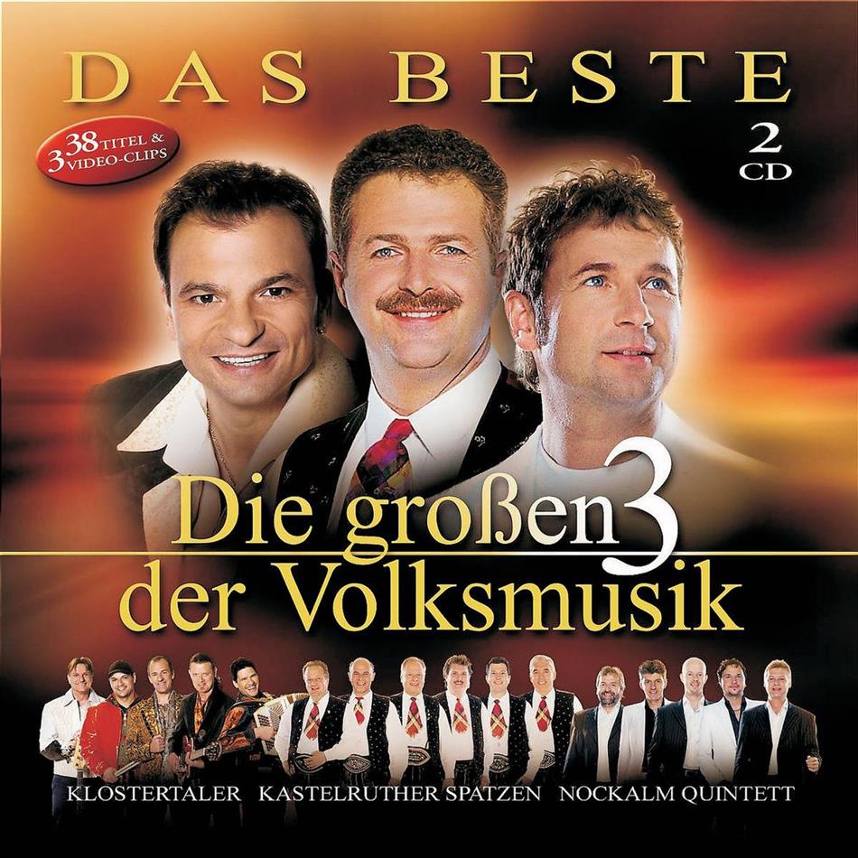 Die Grossen 3 Der Volksmusik - Das Beste 2 CDs