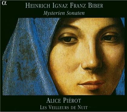 Pi&eacute;rot Alice/Les Veilleurs De Nuit & Heinrich Ignaz Franz von Biber (1644-1704) - Rosenkranzsonaten (2 CDs)