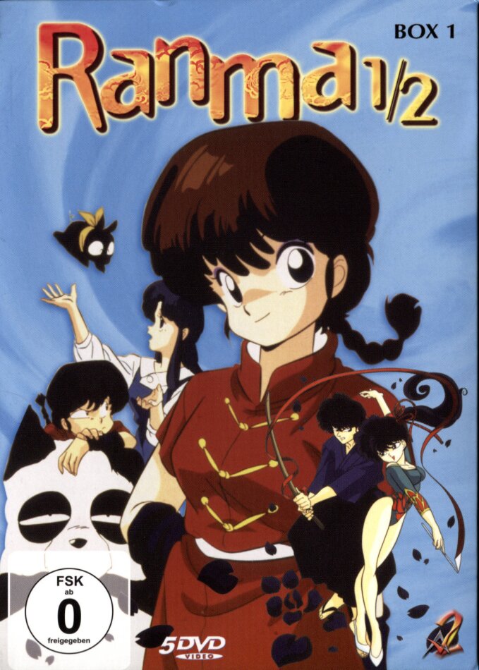 Ranma 1/2 - Vol. 1 - Box, 5 DVDs