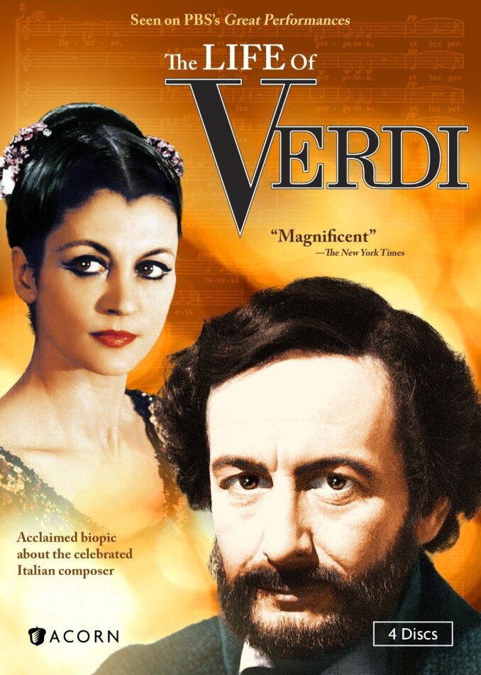The Life of Verdi 4 DVDs