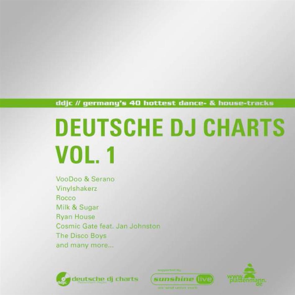 Deutsche DJ Charts - Vol. 1 2 CDs