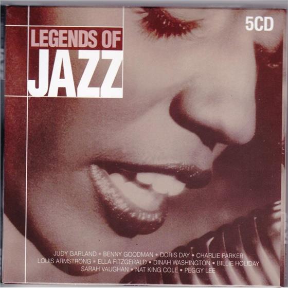 Legends Of Jazz - Various 5 CDs