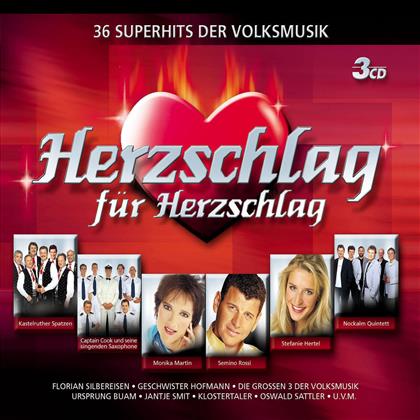 Herzschlag F&uuml;r Herzschlag - Various (3 CDs)