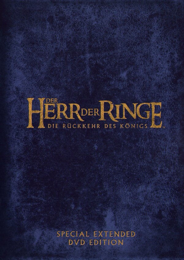 Der Herr der Ringe 3 - Die Rückkehr des Königs (2003) Extended Edition, 4 DVDs