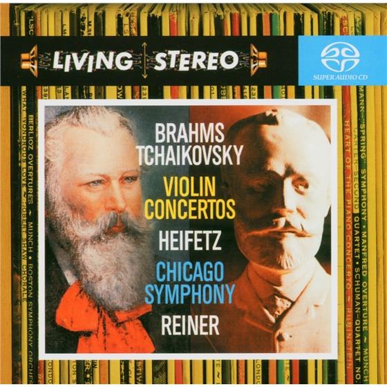 Jascha Heifetz & Brahms J./Tschaikowsky P.I. - Living Stereo - Violinkonzerte SACD