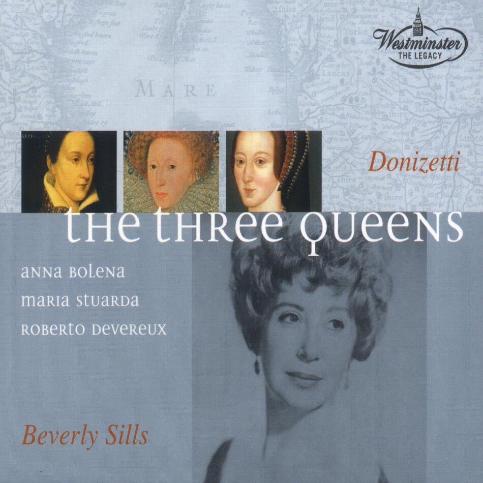 Beverly Sills & Gaetano Donizetti (1797-1848) - Three Queens 7 CD