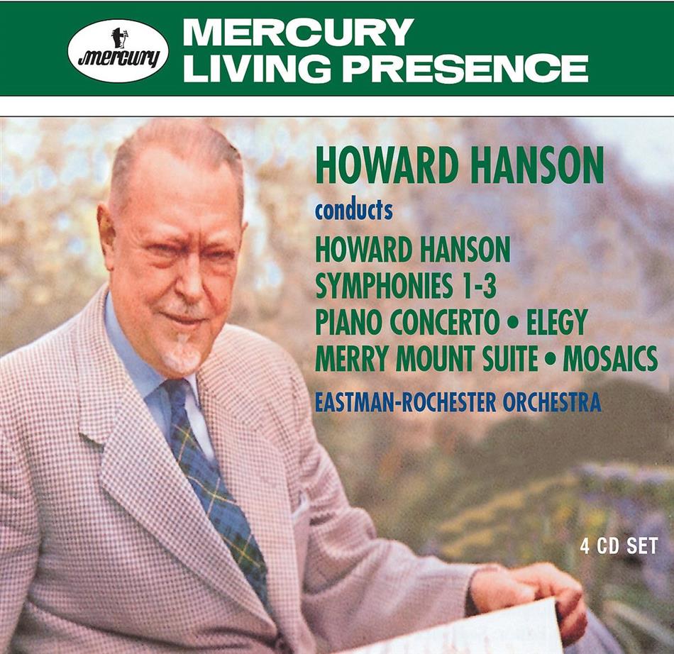 Howard Hanson - Howard Hanson Conducts Howard 4 CDs