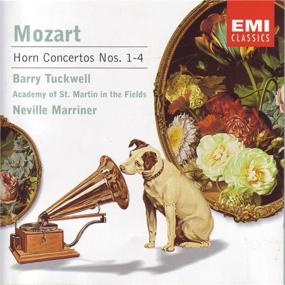 Barry Tuckwell & Wolfgang Amadeus Mozart (1756-1791) - Hornkonzert 1-4