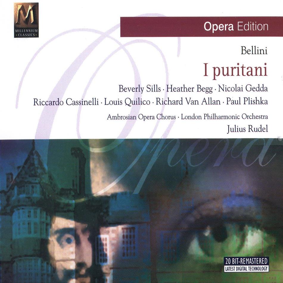 Beverly Sills & Vincenzo Bellini (1801-1835) - Puritani 3 CD