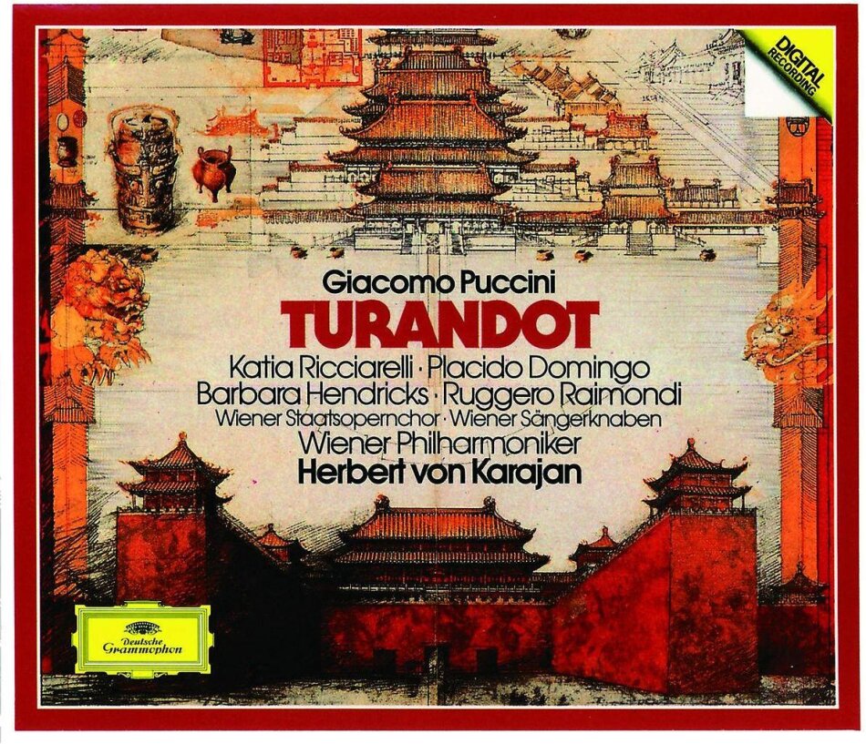 Katia Ricciarelli, Plácido Domingo, Barbara Hendricks, Ruggero Raimondi, … - Turandot 2 CD