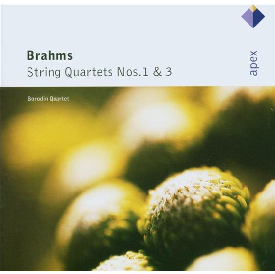 Borodin Quartet & Johannes Brahms (1833-1897) - Streichquartett 1+3