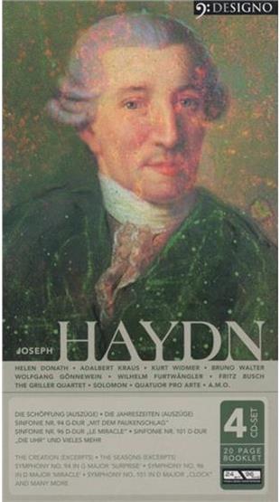 Div Orchester+Solisten & Joseph Haydn (1732-1809) - Designo Best Of - Haydn 4 CDs