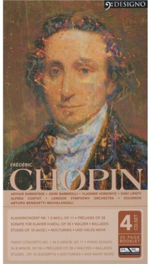 Div Orchester+Solisten & Frédéric Chopin (1810-1849) - Designo Best Of - Chopin 4 CDs