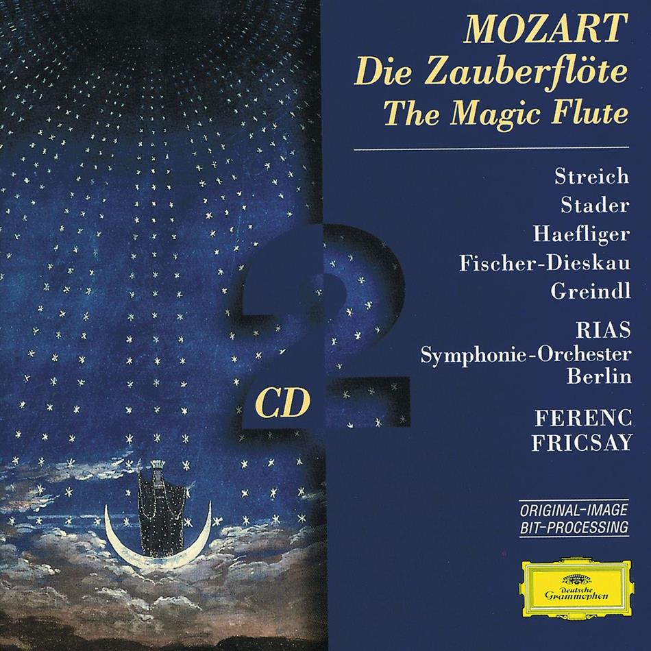 Ferenc Fricsay, Maria Stader, Rita Streich, Dietrich Fischer-Dieskau, … - Zauberflöte 2 CDs