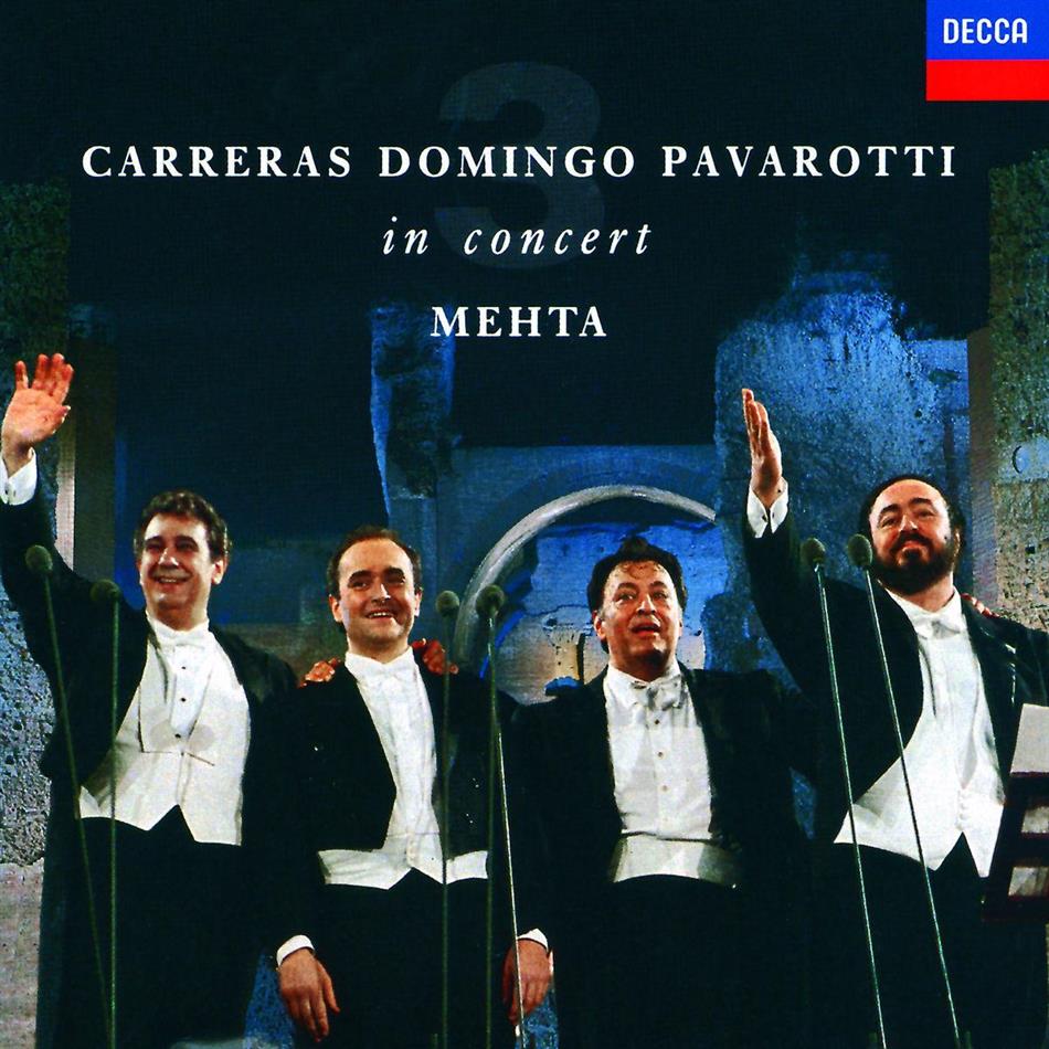 Carreras/Domingo/Pavarotti & Diverse Arien/Lieder - Three Tenors Concert Rom 1990