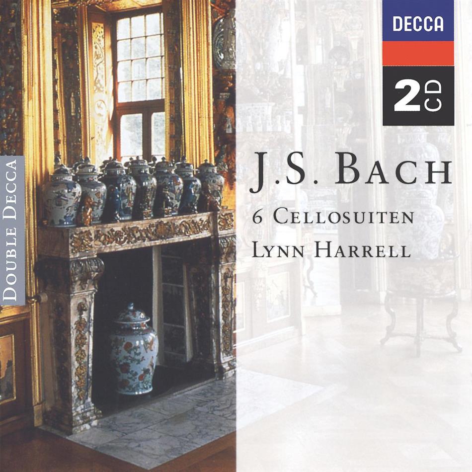 Lynn Harrell & Johann Sebastian Bach (1685-1750) - Cellosuiten 6 2 CDs
