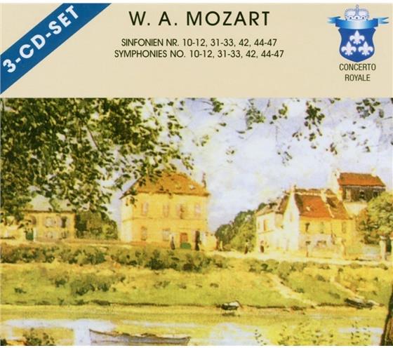 Mainzer Kammerorchester & Wolfgang Amadeus Mozart (1756-1791) - Sinfonie 10-12,31-33,42,44-7 3 CDs
