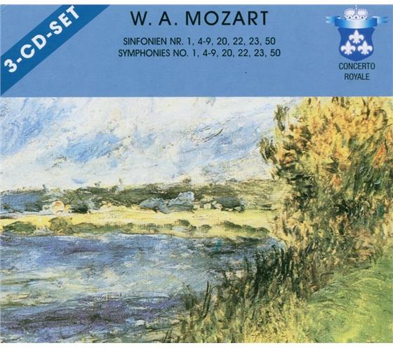 Mainzer Kammerorchester & Wolfgang Amadeus Mozart (1756-1791) - Sinfonien 1,5,7,7B,9,22,50 3 CDs
