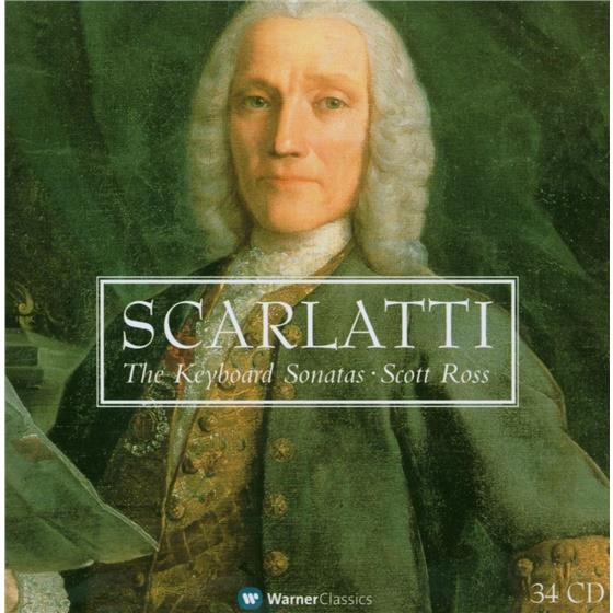 Scott Ross & Domenico Scarlatti (1685-1757) - Sonaten Für Cembalo 34 CD