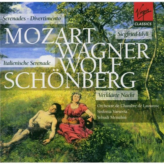 Yehudi Menuhin & Mozart/Wagner/Wolf/Schoenberg - Serenaden/Siegfried-Idyll U.A. 2 CDs