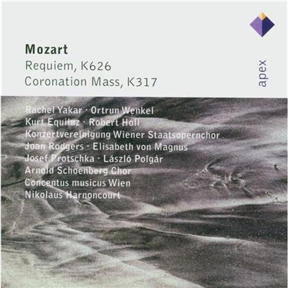 Harnoncourt/Yakar/Wenkel/Equiluz & Wolfgang Amadeus Mozart (1756-1791) - Requiem/Kr&ouml;nungsmesse