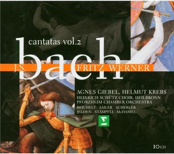 Fritz Werner & Johann Sebastian Bach (1685-1750) - Kantaten Vol.2 10 CD