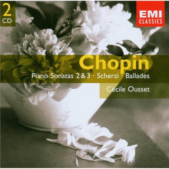 Cecile Ousset & Frédéric Chopin (1810-1849) - Sonate 2,3/Balladen/Scherzi 2 CDs