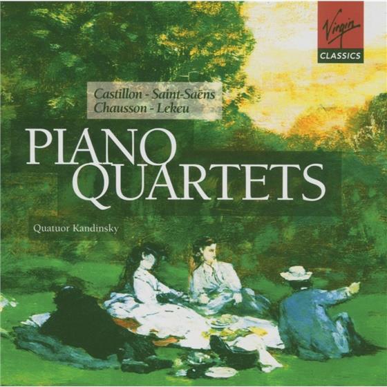 Quatuor Kandinsky & Saint-Saens C./Chausson/Lekeu - Klavierquartette 2 CD