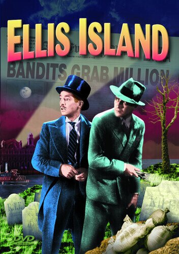 Ellis island b/w