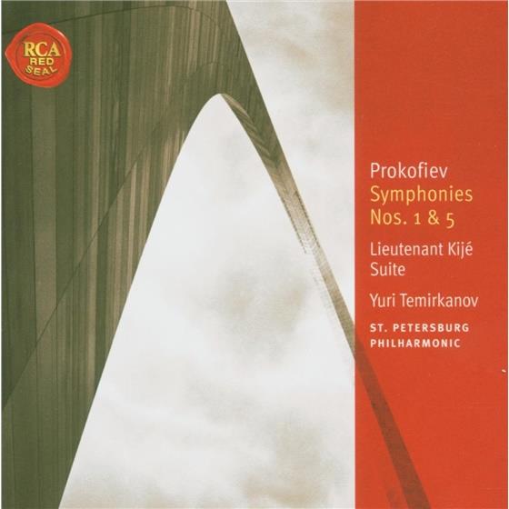 Yuri Temirkanov & Serge Prokofieff (1891-1953) - Classic Lib: Symphonies 1+5