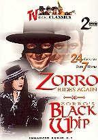 Zorro b/w, 2 DVDs
