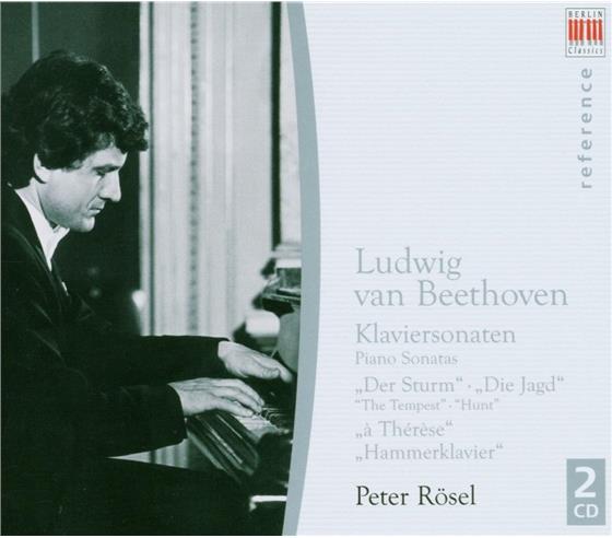Peter Rösel & Ludwig van Beethoven (1770-1827) - Klaviersonaten 2 CD