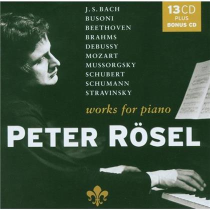 Peter R&ouml;sel & Various - Works For Piano (14 CDs)