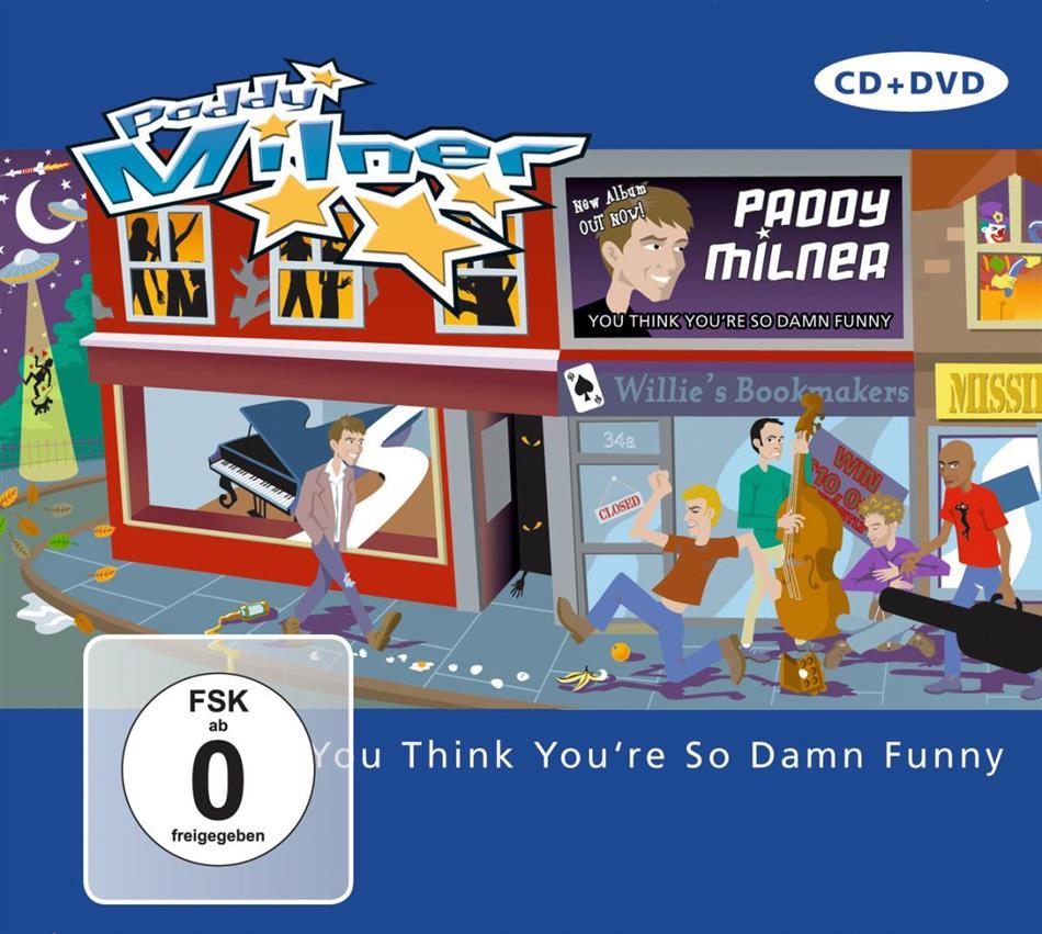 Paddy Milner - You Think You're So Damn Funny 2 CDs