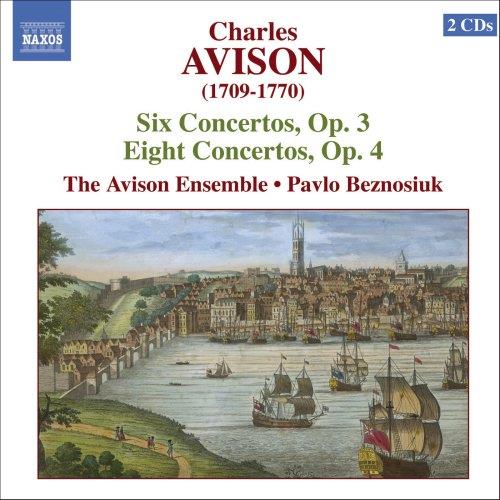 Beznosiuk Pavlo/Avison Ensemble & Charles Avison - Violinkonzerte Op3 1-6,Op4 1-8 2 CDs