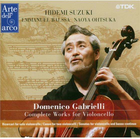 Suzuki/Balssa/Ohtsuka & Domenico Gabrieli - Canon Für 2 Celli,Ricercari,Son.Vcl.Bc