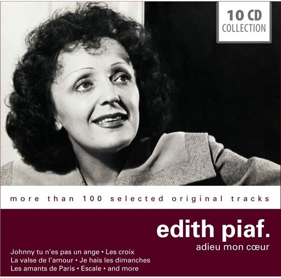Edith Piaf - Adieu Mon Coeur 10 CD