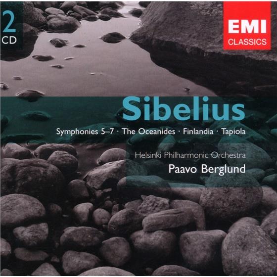 Paavo Berglund & Jean Sibelius (1865-1957) - Sinfonie 5-7/Finlandia/Tapiola 2 CDs