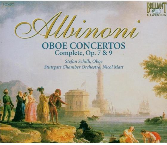 Matt / Schilli / Hudson & Tomaso Albinoni (1671-1751) - Complette Violin- Und Oboenkonzerte 3 CD