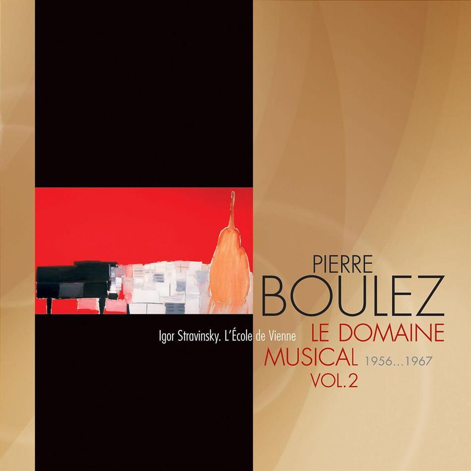 Pierre Boulez (*1925) & Various - Le Domaine Musical 2 4 CDs